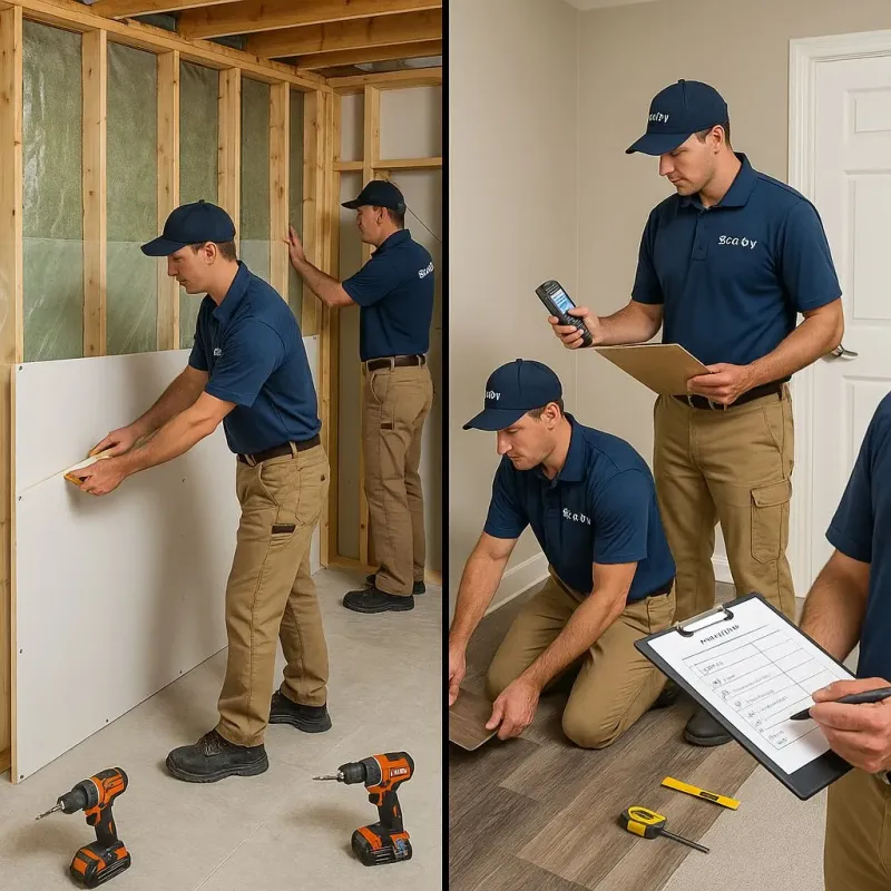 Repairs and Reconstruction process in Harrison, NY